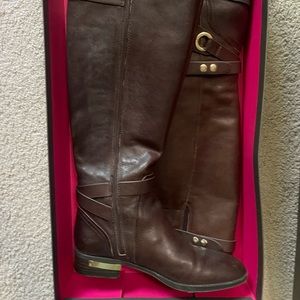 Brown Vince Camuto Riding Boots Size 9